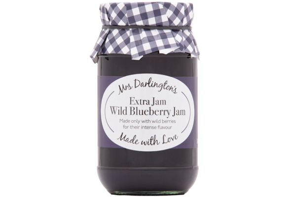 Mrs. Darlington’s wild blueberry jam