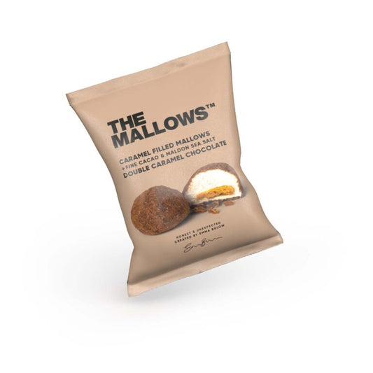The Mallows - CARAMEL FILLED MALLOWS + DOUBLE CARAMEL CHOCOLATE  – 5 STK