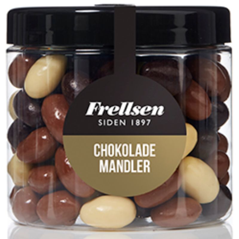 Frellsen - Chokolade mandler 450g