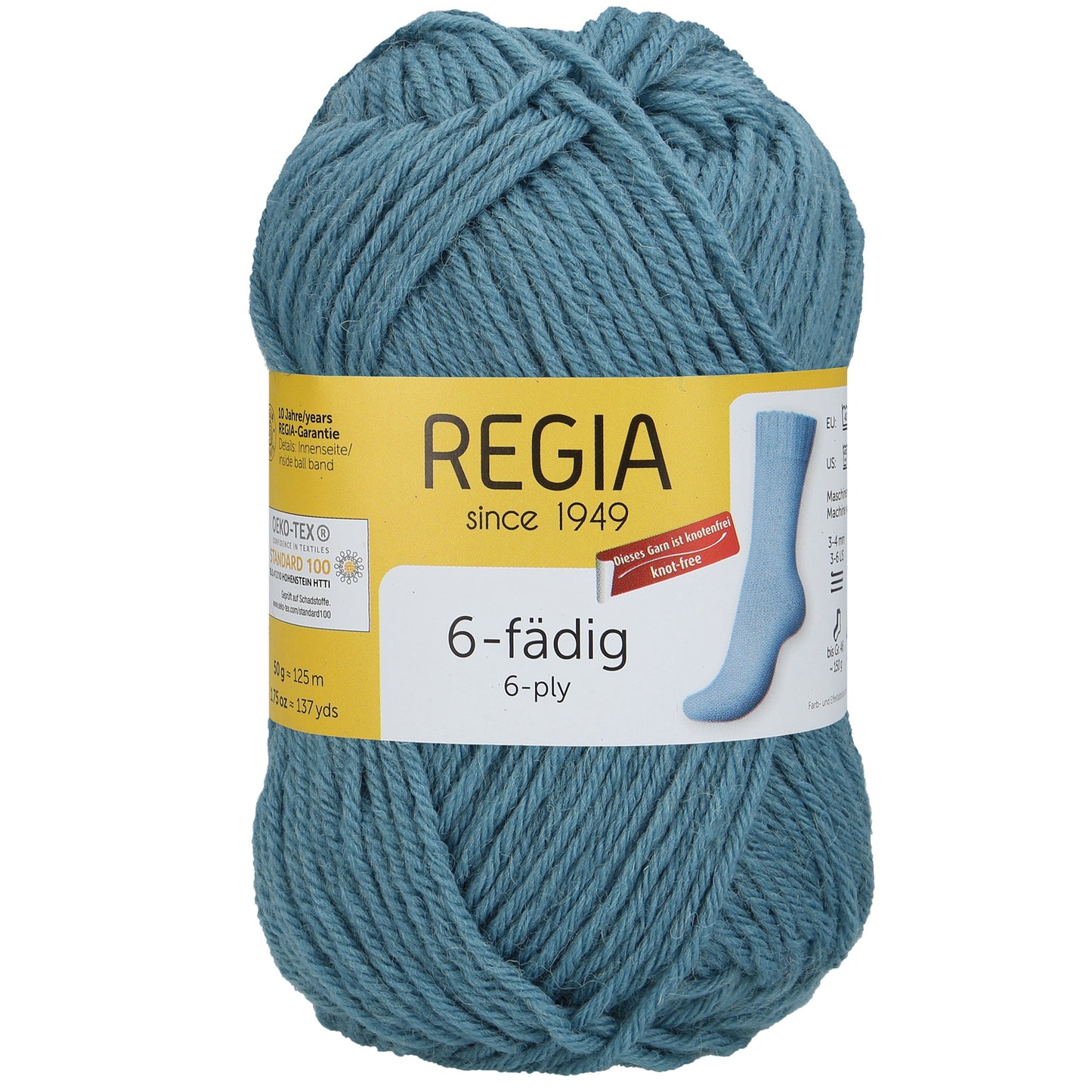 Regia 6-ply Strømpegarn