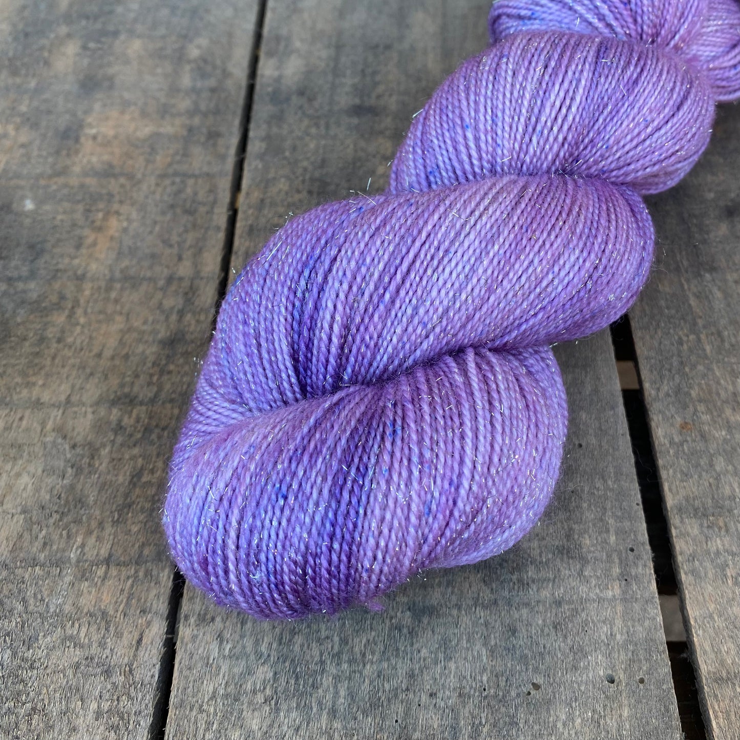 Glittery Sock - Handdyed By Livini