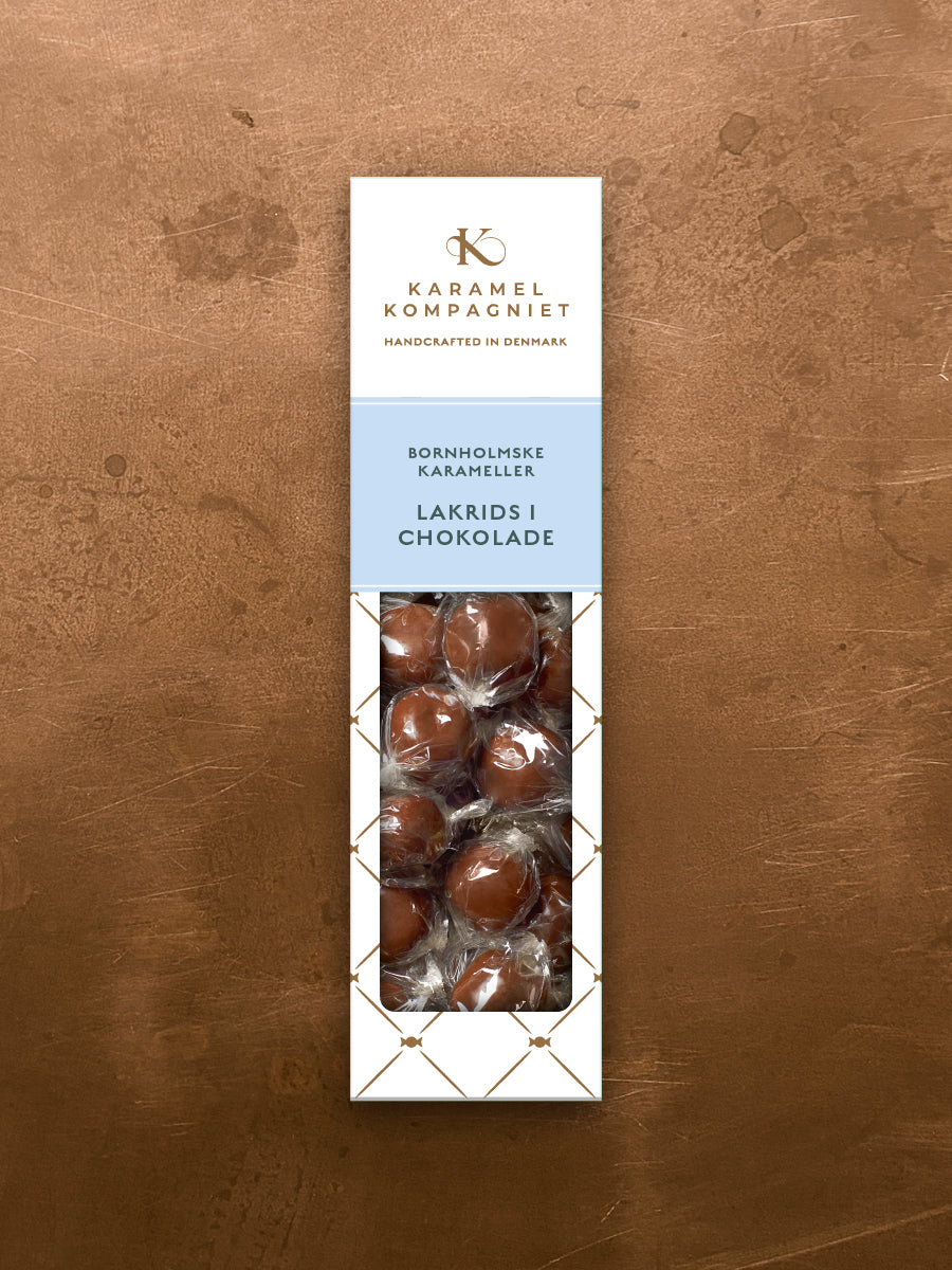 Lakrids i chokolade - Karamelkompagniet