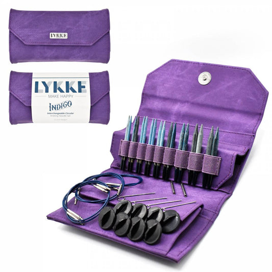 LYKKE Needles - Indigo 3,5 in (ca. 9 cm)
