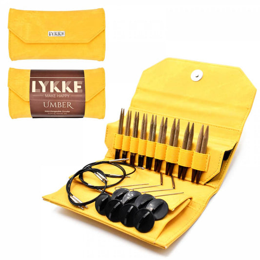 LYKKE Needles - Umber 3,5 in (ca. 9 cm)