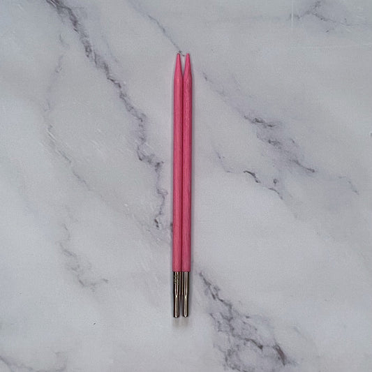 LYKKE Needles Blush - Udskiftelige pindespidser 5 in (ca. 13 cm)